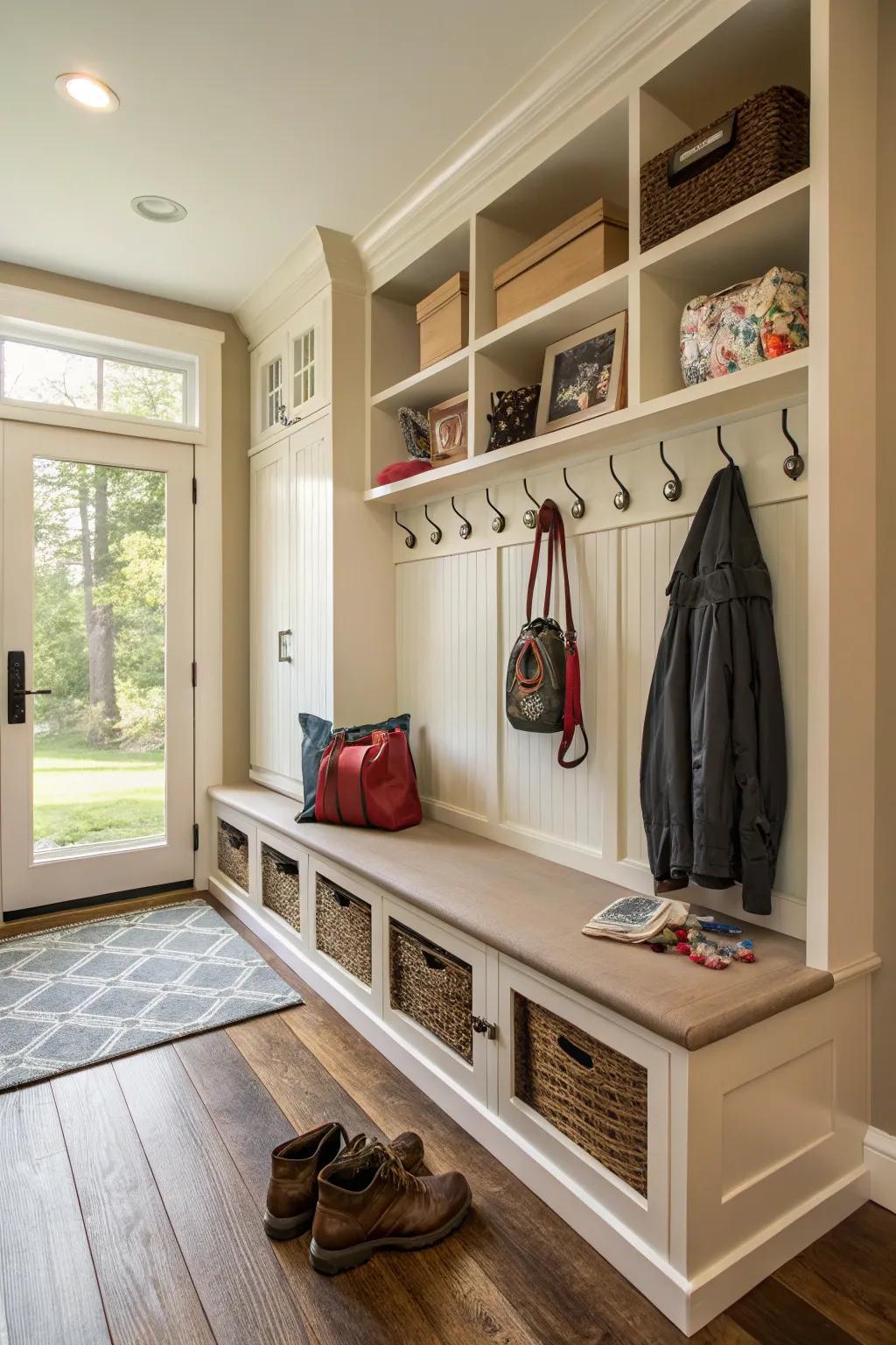The Beauty of a Well-Organized Entryway