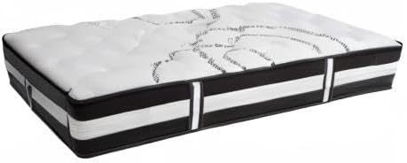 Flash Furniture Capri Comfortable Sleep 12" Hybrid Pocket Spring and Foam Mattress in a Box, Foam Pocket Spring Hybrid Mattress for Pressure Relief, Twin
