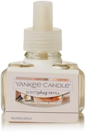Yankee Candle ScentPlug Refill, Vanilla Creme Brulee, 1 CT (Pack of 6)