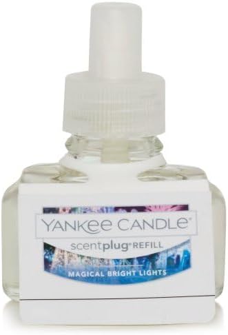 Yankee Candle ScentPlug Refill, Magical Bright Lights (Pack of 6)