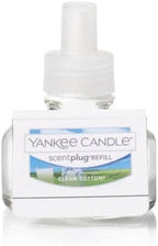 Yankee Candle Scent Plug Refill, Clean Cotton (Pack of 6)