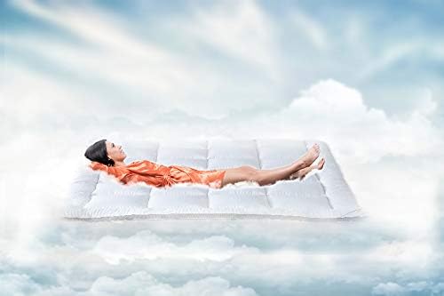 Mattress Topper Queen & Mattress Pad Protector - Quality Plush Luxury Down Alternative Pillow Top - 2inch Extra Thick Mattress Cover(60"x80")