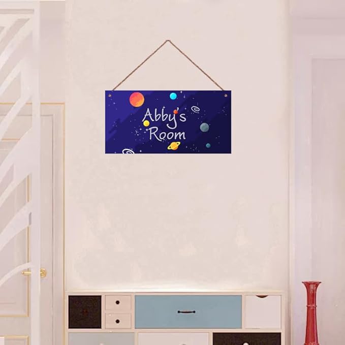Personalized Universe Sign Wall Decor For Kids Room Stars Decoration Nursery Decor Space Party Decorations Space Theme Decor For Boys Bedroom Little Man Cave