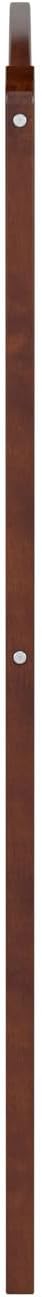 AFI Richmond Full Size Headboard with Attachable Charger in Walnut
