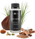 AROMELY My Way Essential Diffuser Oil Blend - Inspired by 1 Hotel® - Luxurious Fragrance with Notes of Leather, Cardamon, Lemon, Cedarwood, Iris and Amber. (150ml (5 Fl Oz), My Way)
