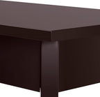 ChooChoo Narrow Console Table, Chic Accent Sofa Table, Entryway Table, Espresso