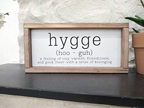 Tamengi Hygge Sign, Denmark Christmas, Danish Sign, Scandinavian Gift, Scandinavian Home, Viking, hyggelig, Denmark, Norway, Norwegian, Hygge Gift 6*20in