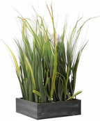 SAROSORA Artificial Plants 22" Tall for Garden Indoor Greenery Tabletop Decor Home Fake Grass | Fauk Plants (1, 22")