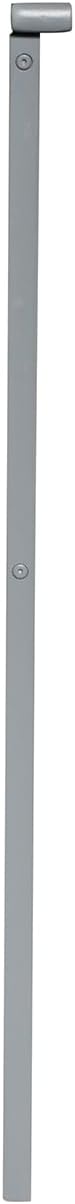 AFI, Mission Twin Solid Wood Headboard with Attachable Charger, Grey