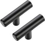JOY DECOR 20 Pack Cabinet Knobs, Black Cabinet Handles, 2in Kitchen Cabient Knobs, Single Hole Drawer Knobs for Dresser Drawers