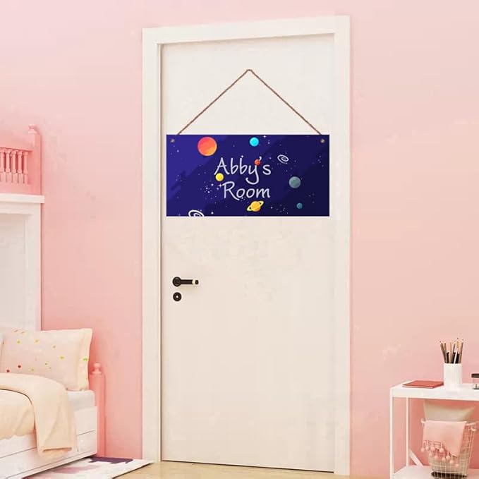 Personalized Universe Sign Wall Decor For Kids Room Stars Decoration Nursery Decor Space Party Decorations Space Theme Decor For Boys Bedroom Little Man Cave
