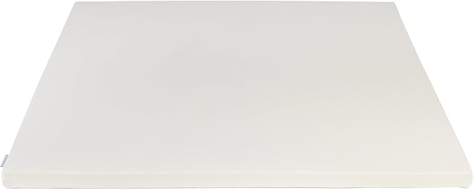 Pure Green Natural Latex Mattress Topper w/Jersey Cover - Firm - 3 Inch - Twin Size (GOTS Certified Organic)