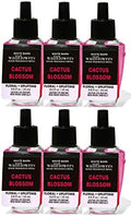 Bath and Body Works 6 Pack, Cactus Blossom Wallflowers ( 0.8 fl oz / 24 ml) Fragrance Refill