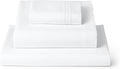 Mellanni Twin XL Sheets Set - 3 PC Iconic Collection Bedding - Hotel Luxury, Extra Soft, Cooling Bed Sheets - Wrinkle, Fade, Stain Resistant (Twin Extra Long, White)