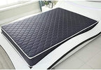 AC Pacific 6-Inch Water-Resistant High-Density Foam Mattress Made in USA with Stylish Diamond-Quilted Breathable Fabric, Distributes Weight Evenly, Full Deluxe, Navy Blue