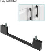 6 Pack Matte Black Cabinet Pulls 11.3 Inch Cabinet Handles Kitchen Cabinet Hardware Kitchen Handles for Cabinets Black Dresser Pulls Wardrobe Pulls