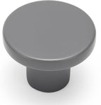 Ravinte 3 Pack Cabinet Knobs Grey Kitchen Cabinet Knobs Round Dresser Drawer Pulls Closet Door Pulls 1-1/5 Inch