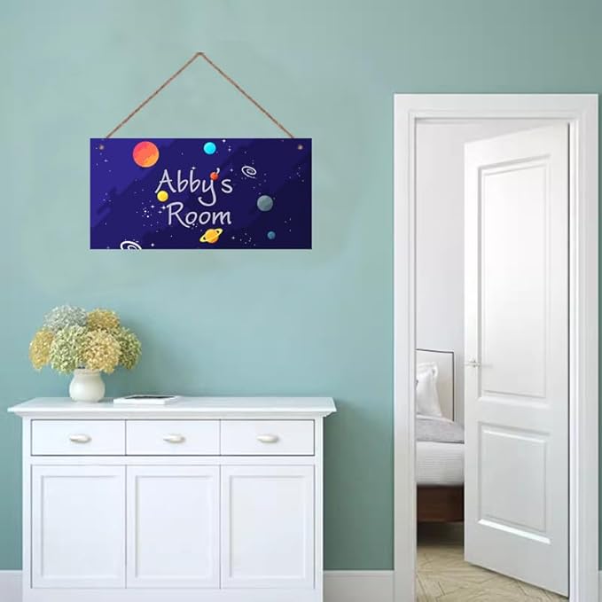 Personalized Universe Sign Wall Decor For Kids Room Stars Decoration Nursery Decor Space Party Decorations Space Theme Decor For Boys Bedroom Little Man Cave