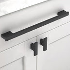 Asidrama 10 Pack 9 Inch(228mm) Matte Black Kitchen Cabinet Handles, Cabinet Pulls Kitchen Cabinet Hardware for Cupboard Drawer Pulls