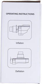 Air Mattress Pump, Rechargeable 6000mAh Portable Air Pump, Quick-Fill Electric Air Inflator Deflator for Outdoor Camping Inflatable Bed Pool Boat Float Raft Swimming Rings Vacuum Bag