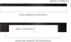 Asidrama 10 Pack 7.5 Inch(192mm) Oil Rubbed Bronze Cabinet Pulls, Kitchen Cabinet Hardware for Cupboard Drawer Pulls