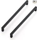 Ravinte 20 Pack 11-5/16 Inch Square Cabinet Handles Matte Black Pulls Drawer Hardware Kitchen Handles