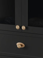 10 Pack Champagne Bronze Cabinet Knobs Flat Drawer Pulls Kitchen Cupboard Bathroom Dresser Cabinet Hardware Handles Zinc Alloy