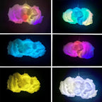 3D Big Cloud lightning Light Kit Music Sync Warm White Multicolor lightning Changing Strip Lights 360 Degree Wireless Remote APP NO DIY Coolest Decorations for Adults and Kids Indoor Home Bedroom