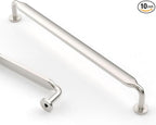 Asidrama 10 Pack 7.5 Inch(192mm) Brushed Satin Nickel Kitchen Cabinet Handles, Cabinet Pulls Kitchen Cabinet Hardware for Cupboard Drawer Pulls