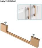 6 Pack Champagne Bronze Cabinet Pulls - 11.3 Inch Cabinet Handles - Wardrobe & Kitchen Pulls
