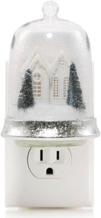 Yankee Candle Twinkle Snow Globe ScentPlug Diffuser with LED and Balsam Forest Home Fragrance Refill