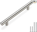 homdiy Kitchen Cabinet Handles Brushed Nickel Drawer Pulls 40 Pack 4in (102mm) Hole Centers Cabinet Pulls Brushed Nickel Cabinet Pulls Cupboard Handles Drawer Handles