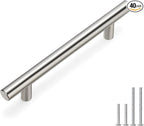 homdiy Kitchen Cabinet Handles Brushed Nickel Drawer Pulls 40 Pack 4in (102mm) Hole Centers Cabinet Pulls Brushed Nickel Cabinet Pulls Cupboard Handles Drawer Handles