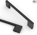 Asidrama 20 Pack 5 Inch(128mm) Matte Black Kitchen Cabinet Handles, Cabinet Pulls Kitchen Cabinet Hardware for Cupboard Drawer Pulls