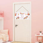Personalized Butterfly Sign Flowers Themed Girls Bedroom Decor Fantasy Sign Door Decor for Kids Room Nursery Wall Decorations Stuff For Little Man Cave Boys Room