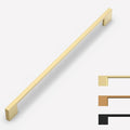 6 Pack Gold Cabinet Pulls - 11.3 Inch Cabinet Handles - Gold Wardrobe & Kitchen Pulls