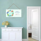 Personalized Sign Butterfly Sign For Girls Room Farmhouse Decor Butterflies Wall Art Home Decor For Kids Room,Custom Name Door Art Decor Decorative Plate for Boys Bedroom