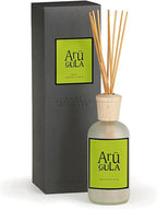 Archipelago Botanicals Arugula Reed Diffuser, Home Fragrance Reed Diffuser, Includes Fragrance Oil, Decorative Wooden Cap & 10 Diffuser Reeds, Perfect for Home, Office or Gift, 7.85 fl oz