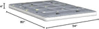 MAXYOYO Grey Triangle Futon Mattress, Padded Japanese Floor Mattress Quilted Bed Mattress Topper, Extra Thick Folding Sleeping Pad Breathable Floor Lounger Guest Bed for Camping Couch, Full