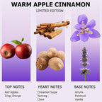 AROMELY Warm Apple Cinnamon Diffuser Oil Blend – Christmas Scents – Signature Diffuser Aroma – Luxurious Fragrance with Notes of Apples, Cinnamon Sugar, Nutmeg, and Amyris. (120ml)