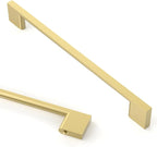 Asidrama 6 Pack 15 Inch(381mm) Brushed Gold Kitchen Cabinet Handles, Cabinet Pulls Kitchen Cabinet Hardware for Cupboard Drawer Pulls