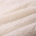 NANPIPER Sherpa Blanket Queen Fleece Bed Blankets Soft and Warm Fuzzy Microfiber,Black 90"x90"