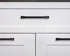 Khtumeware 2 Pack 8 Inch Matte Black Cabinet Handles - Drawer Pulls for Kitchen Cabinets, Cupboards, and Drawers - Hardware Handles