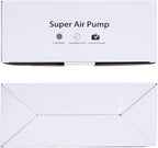 Air Mattress Pump, Rechargeable 6000mAh Portable Air Pump, Quick-Fill Electric Air Inflator Deflator for Outdoor Camping Inflatable Bed Pool Boat Float Raft Swimming Rings Vacuum Bag