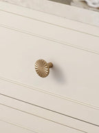 10 Pack Champagne Bronze Cabinet Knobs Flat Drawer Pulls Kitchen Cupboard Bathroom Dresser Cabinet Hardware Handles Zinc Alloy
