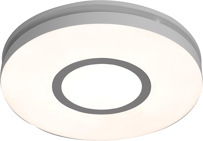 Homewerks 7141-80-RGB Bathroom Fan with Light LED Color Changing and Dimmable, SmartVent Humidity Sensing Ventilation Fan with Remote, 80 CFM 1.0 Sones