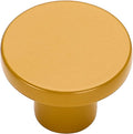 Ravinte 25 Pack Cabinet Knobs Earthy Yellow Kitchen Cabinet Knobs Round Dresser Drawer Pulls Closet Door Pulls 1-1/5 Inch
