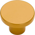 Ravinte 30 Pack Cabinet Knobs Earthy Yellow Kitchen Cabinet Knobs Round Dresser Drawer Pulls Closet Door Pulls 1-1/5 Inch