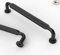 Asidrama 30 Pack 5 Inch(128mm) Matte Black Kitchen Cabinet Handles, Cabinet Pulls Kitchen Cabinet Hardware for Cupboard Drawer Pulls