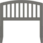 AFI Richmond Twin Size Headboard with Attachable Charger in Grey